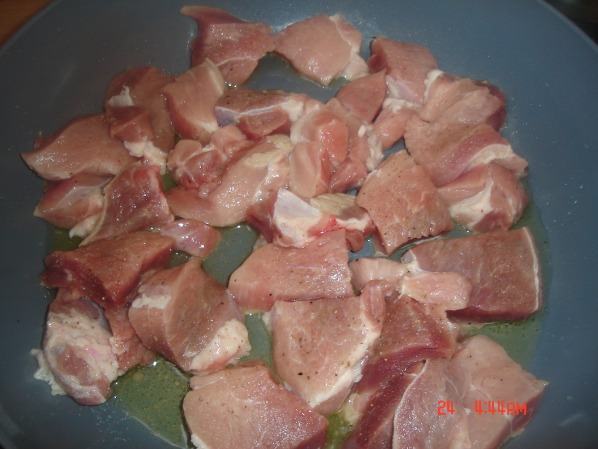 Tocanita cu carne de porc
