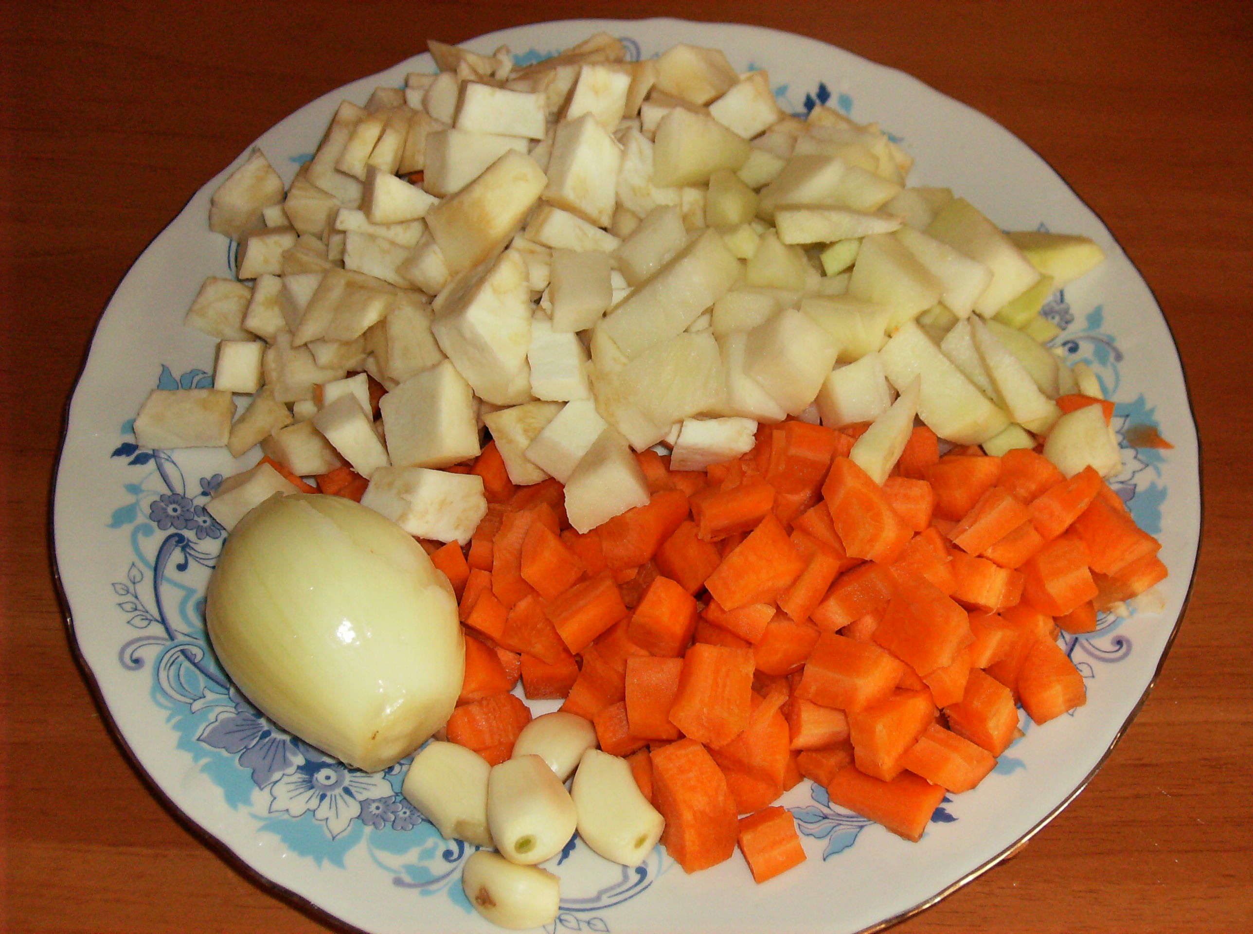 Supa de pasare cu legume