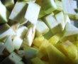 Sote de vinete, dovlecei, ananas și germeni de soia & Cous - cous-1