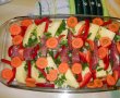 Pulpa de porc cu legume la cuptor-0