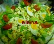 Salata verde cu branza picanta si ou fiert-0