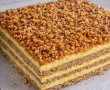 Desert prajitura cu nuci caramelizate, crema de vanilie si lamaie-17