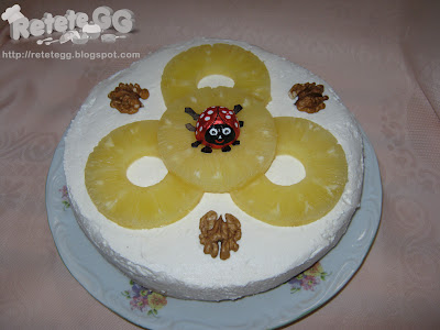 Cheesecake cu ananas