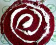 Tort Red Velvet Spirala cu crema ganache-8