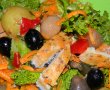 Salata cu hering afumat, ceapa murata si cartofi noi-4