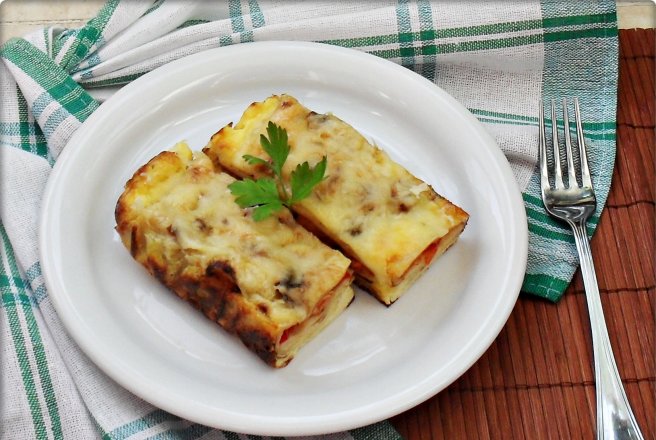 Clatite umplute cu piept de pui