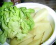 Salata persana  cu snitel umplut-1