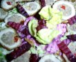 Salata persana  cu snitel umplut-7