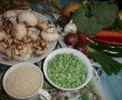 Orez cu legume, ciuperci si brocoli-2