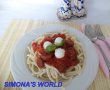 Spaghete cu carnat si sos de rosii-4