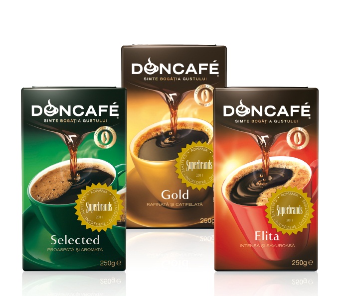 Savurează gustul bogat al Superbrandului Doncafe