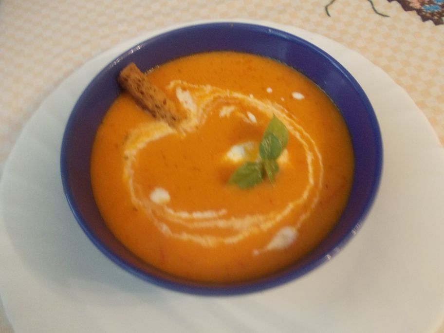 Supa de rosii a la Nico