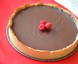 Raspberry chocolate tart-0