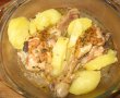 Ciocanele de pui la cuptor si cartofi cu marar-2
