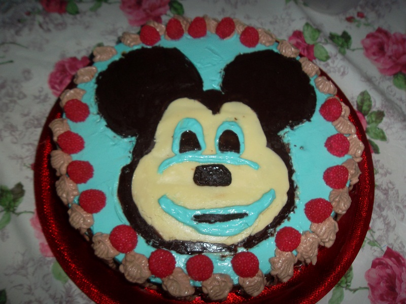 Tort festiv-Mickey Mouse