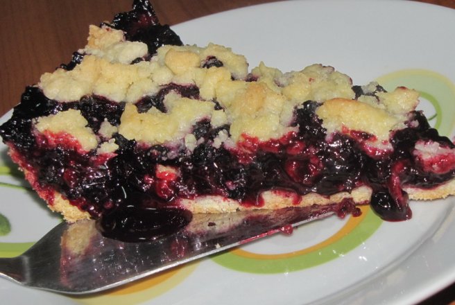 Blueberries pie