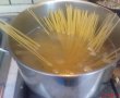 Spaghetti cu mazare si prosciutto cotto-2