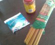 Spaghettini cu mozzarella si sos picant de legume-3