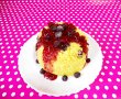 Mug cake cu afine-desert la microunde ,varianta albă-0