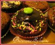 Muffins de Sarbatoare cu ciocolata si migdale-4