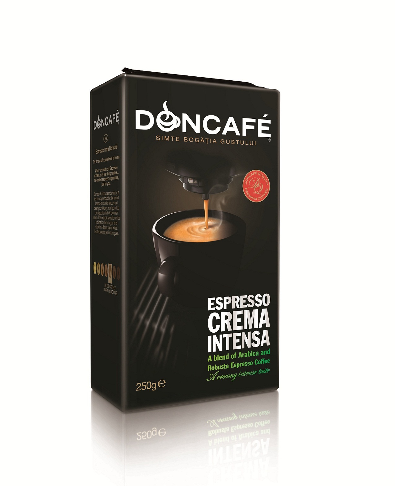 Doncafé Espresso Crema Intensa – plăcerea totală a unui espresso adevărat