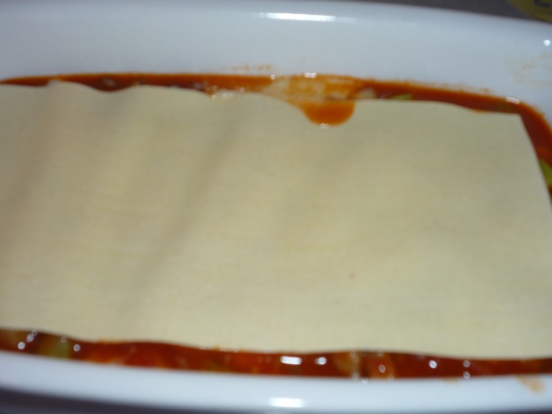 Lasagna vegetariana