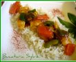 Piept de pui cu sos curry si legume-4