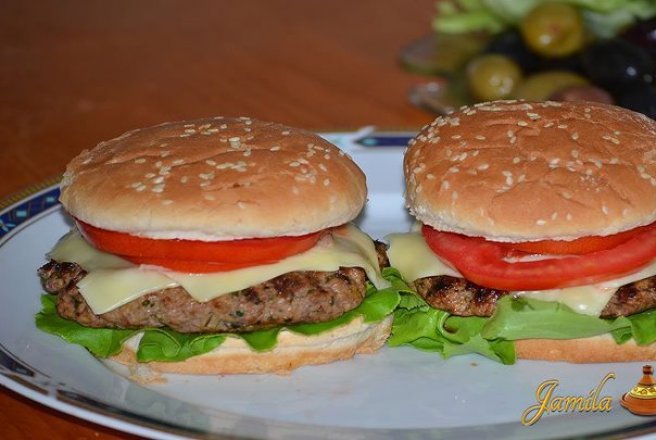 Hamburger (reteta video)