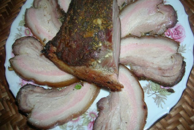Pastrama din carne de porc