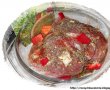 Pulpa de porc umpluta cu ou fiert in sos de rosii-0