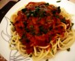 Spaghete cu sos si ciuperci-2