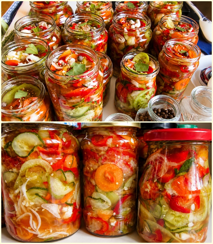 Salata mixta pentru iarna