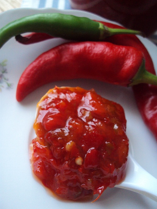 Red chilli chutney