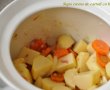 Supa crema de cartofi cu bacon crocant-3