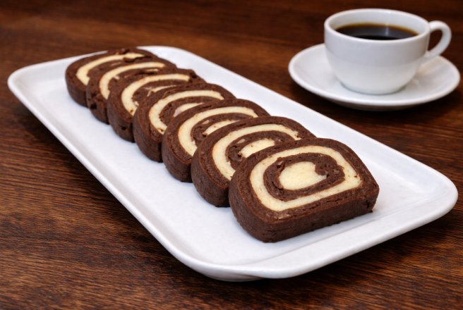 Rulada de biscuiti