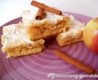 Prăjitură cu măr şi glazură de brânză-4