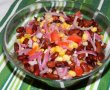 Salata de fasole rosie si porumb, reteta de post-7