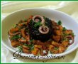 Caracatita cu sos picant si orez negru-4