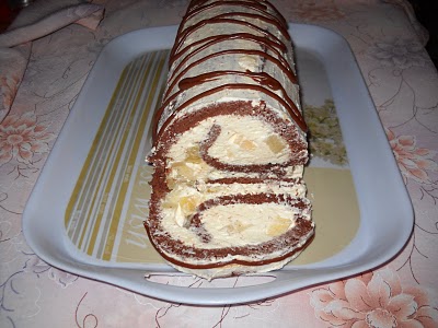 Rulada cu ananas