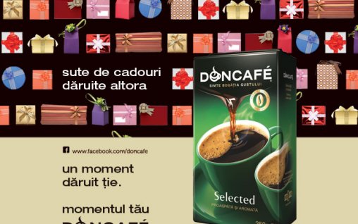 De sarbatori, savureaza momentul tau Doncafé Selected