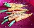 Snițel în crustă de muștar și baby-carrote la cuptor-2
