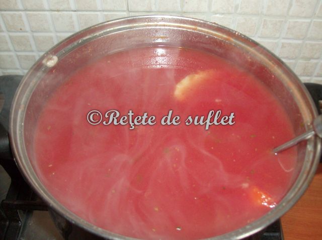Supa de rosii de iarna