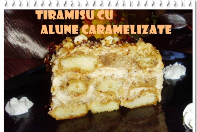 Tiramisu reţetă cu blat