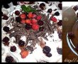 Tort de clatite cu ciocolata si fructe de padure-2