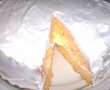 Tort cu crema de vanilie si banane-1