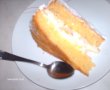 Tort cu crema de vanilie si banane-2
