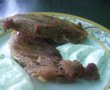 Friptura de porc cu sos de smântâna şi mentă-2