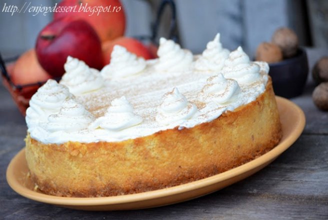 Cheesecake cu dovleac copt