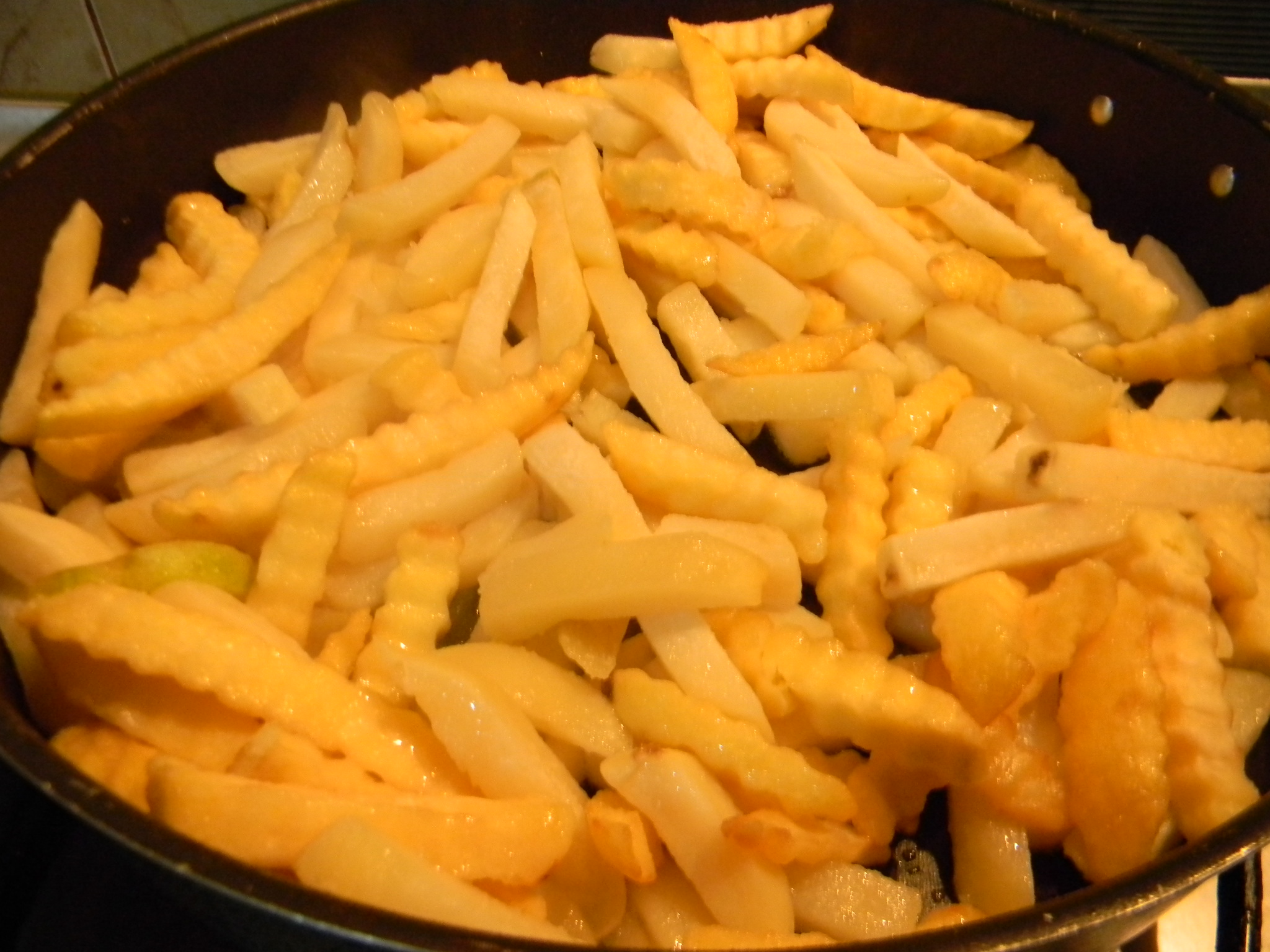 Cartofi cu chorizo (la cuptor)