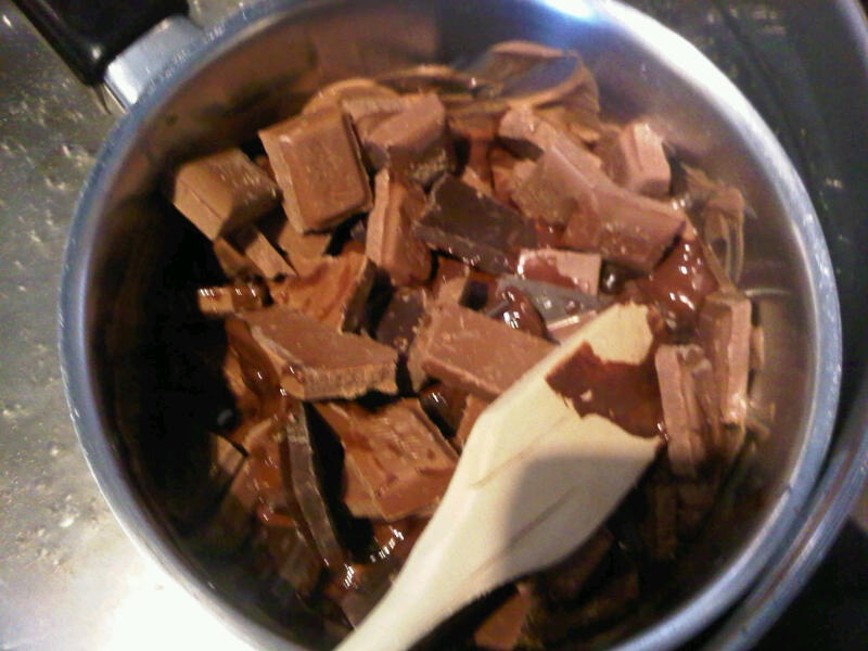 Tort parfe de ciocolata